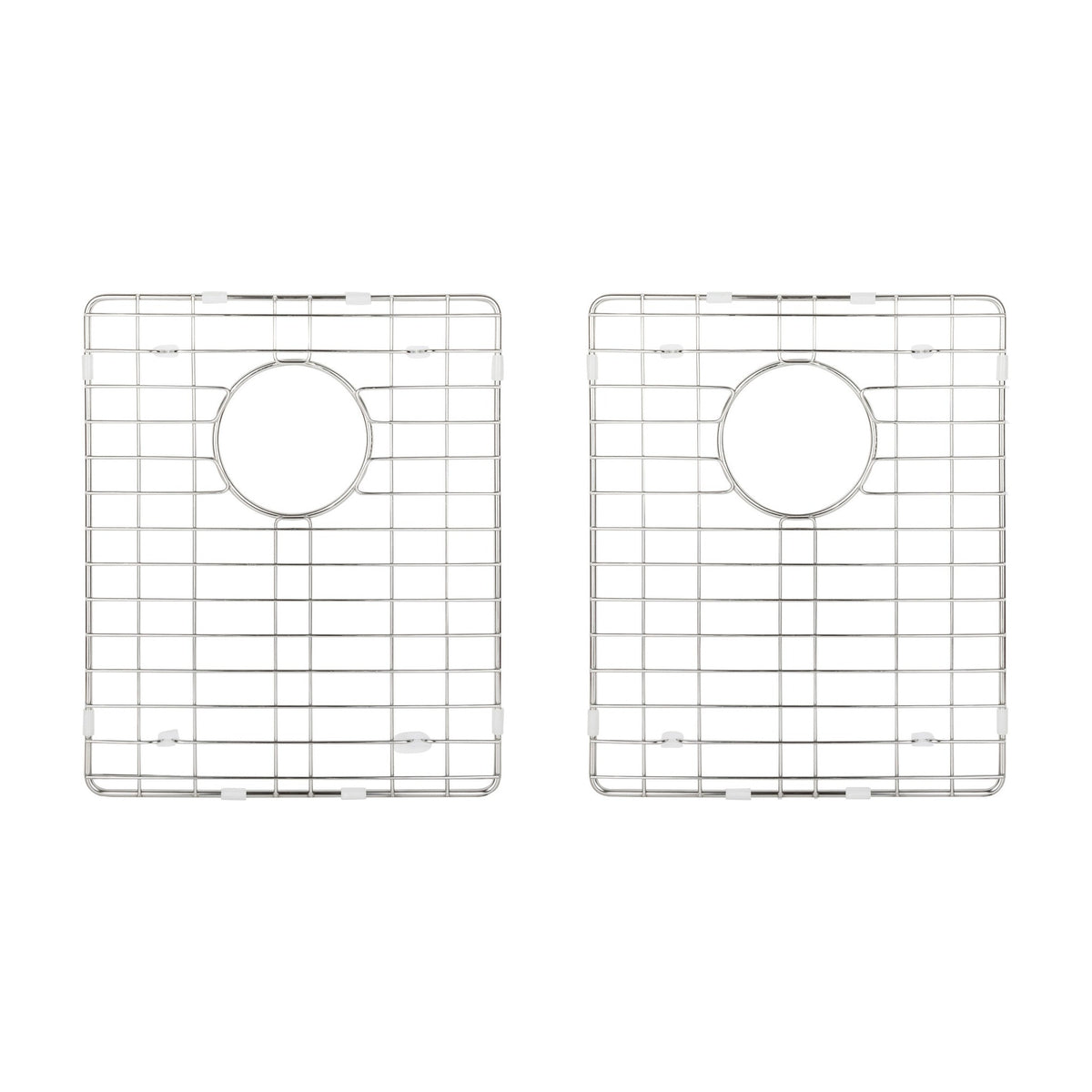 Stainless Steel Kitchen Sink Grid Set for Augustin 32" 50/50 Double Bowl Sink, Stainless Steel