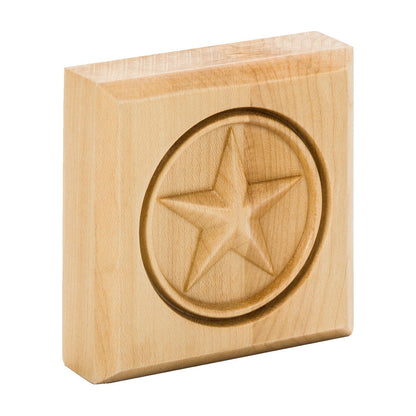 Star Wood Rosette, alternate view