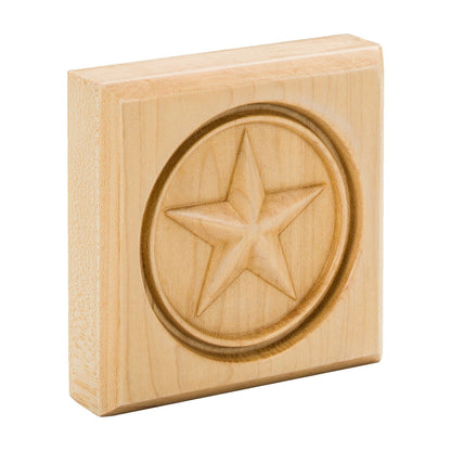 Star Wood Rosette, alternate view