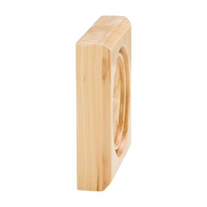 Star Wood Rosette, alternate view