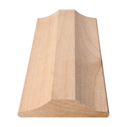 Stemware Rail Moulding, 3-3/16" x 3/4" x 8 ft stick
