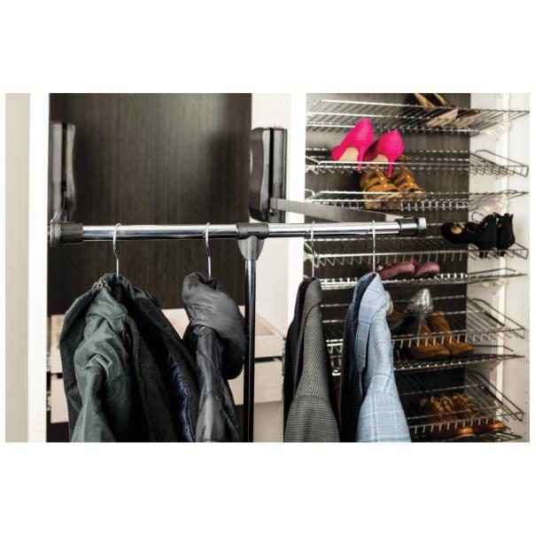 Stetson Expandable Wardrobe Lift for 25-1/2" - 35" Openings