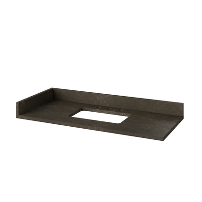 Stone Sidesplash for Vanity Top, alternate view