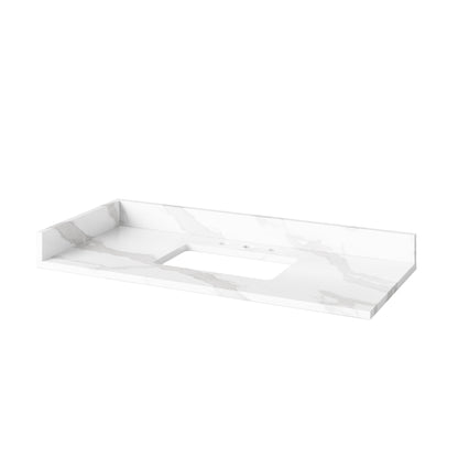 Stone Sidesplash for Vanity Top, alternate view