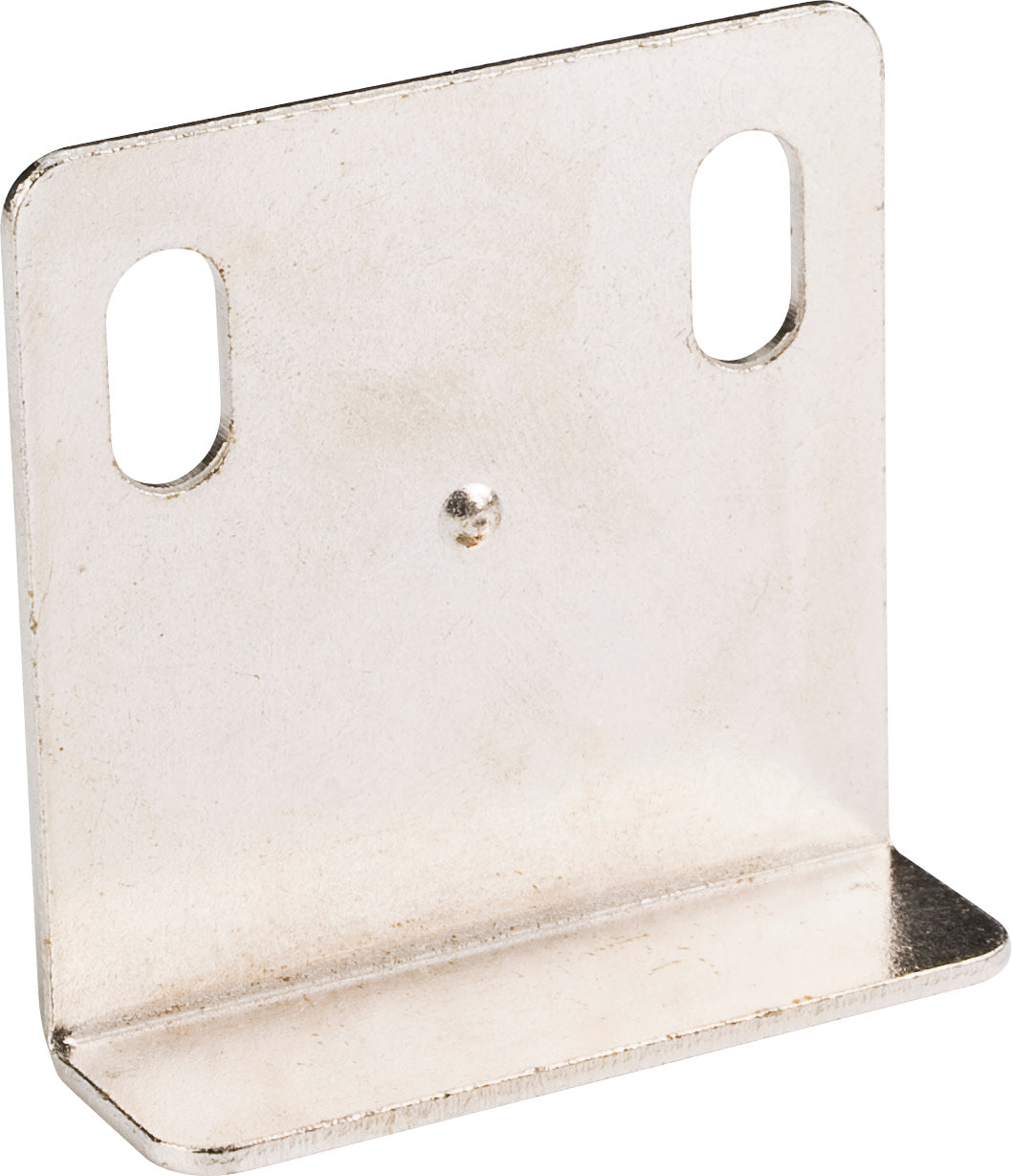 Strike Plate for Cam Locks, Bright Nickel