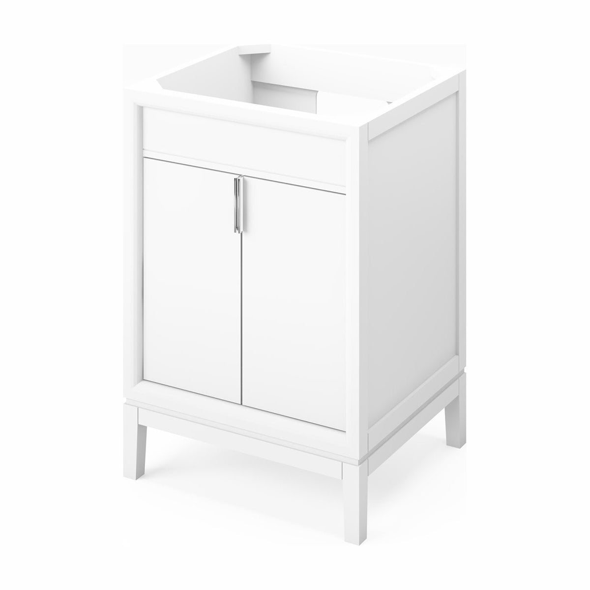 Theodora 24" Single Bowl Freestanding Bathroom Vanity, White