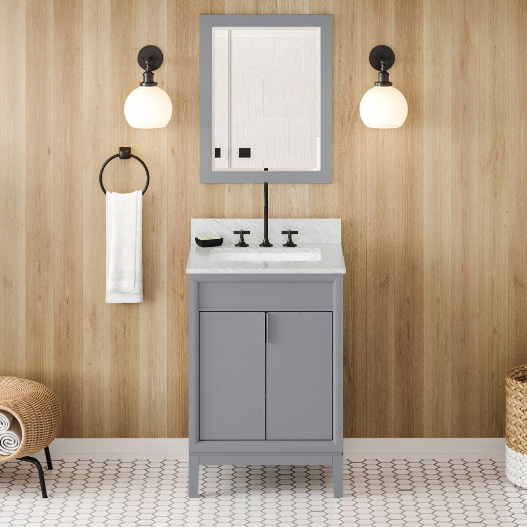 Theodora 24" Single Bowl Freestanding Bathroom Vanity, alternate view