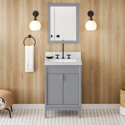 Theodora 24" Single Bowl Freestanding Bathroom Vanity, alternate view