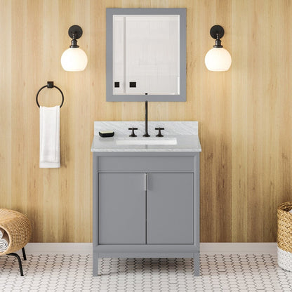 Theodora 30" Single Bowl Freestanding Bathroom Vanity, alternate view