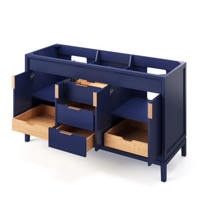 Theodora 60" Double Bowl Freestanding Bathroom Vanity, alternate view