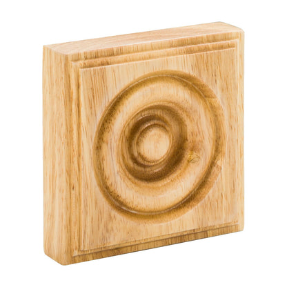Traditional Wood Rosette, alternate view