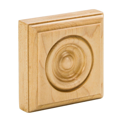 Traditional Wood Rosette, alternate view