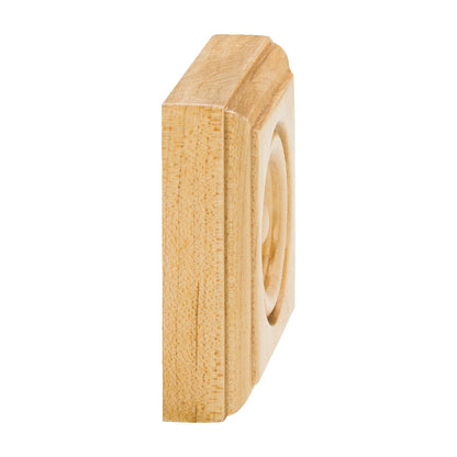 Traditional Wood Rosette, alternate view