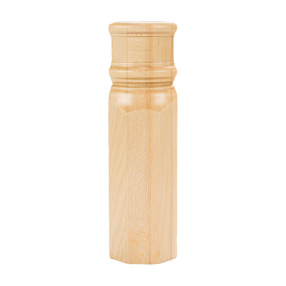 Traditional Wood Transition Block with Beveled Edge, 2-7/8" x 1-7/8" x 9-7/8"