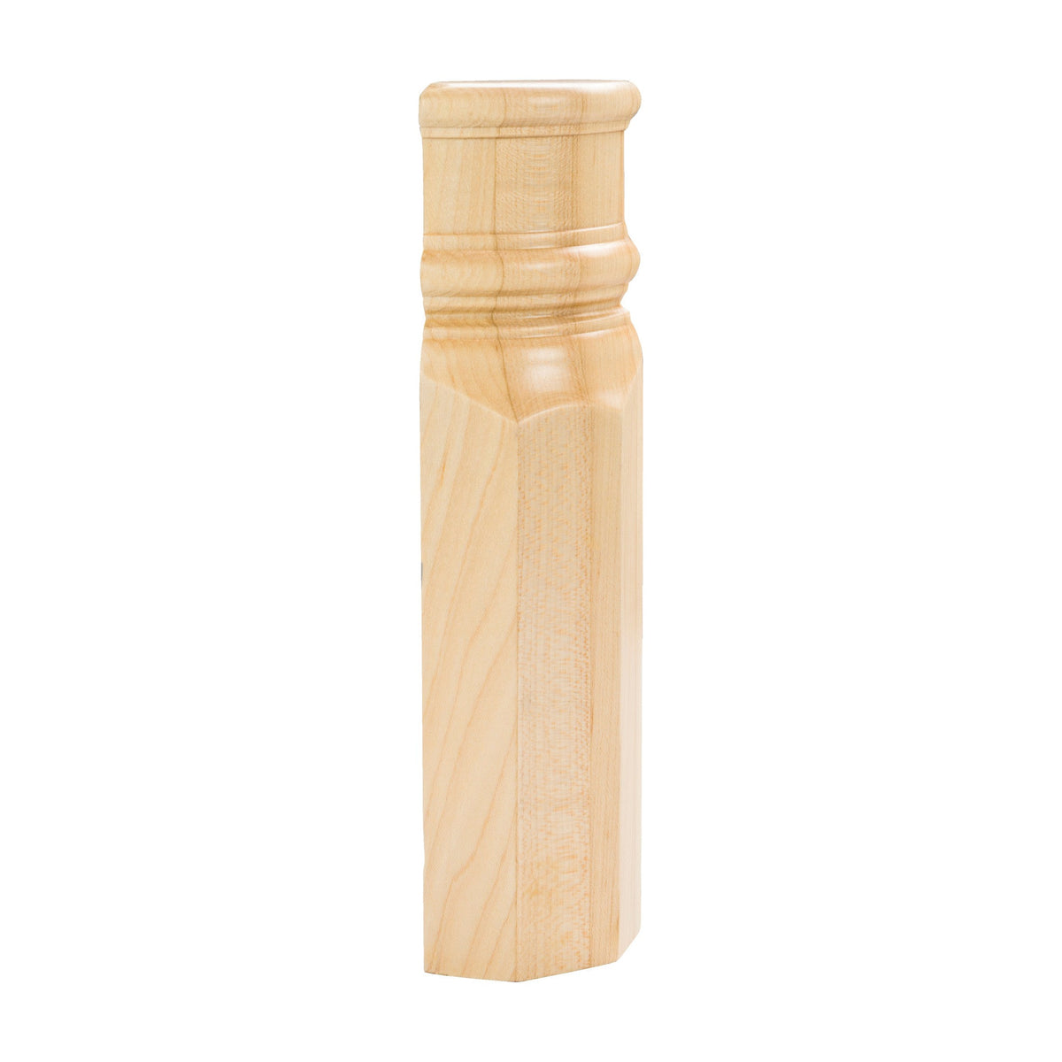 Traditional Wood Transition Block with Beveled Edge, alternate view