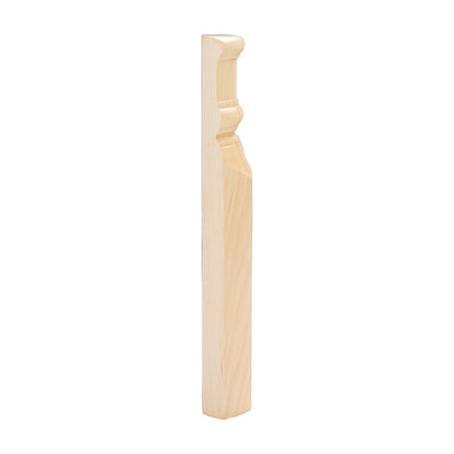 Traditional Wood Transition Block with Beveled Edge, alternate view