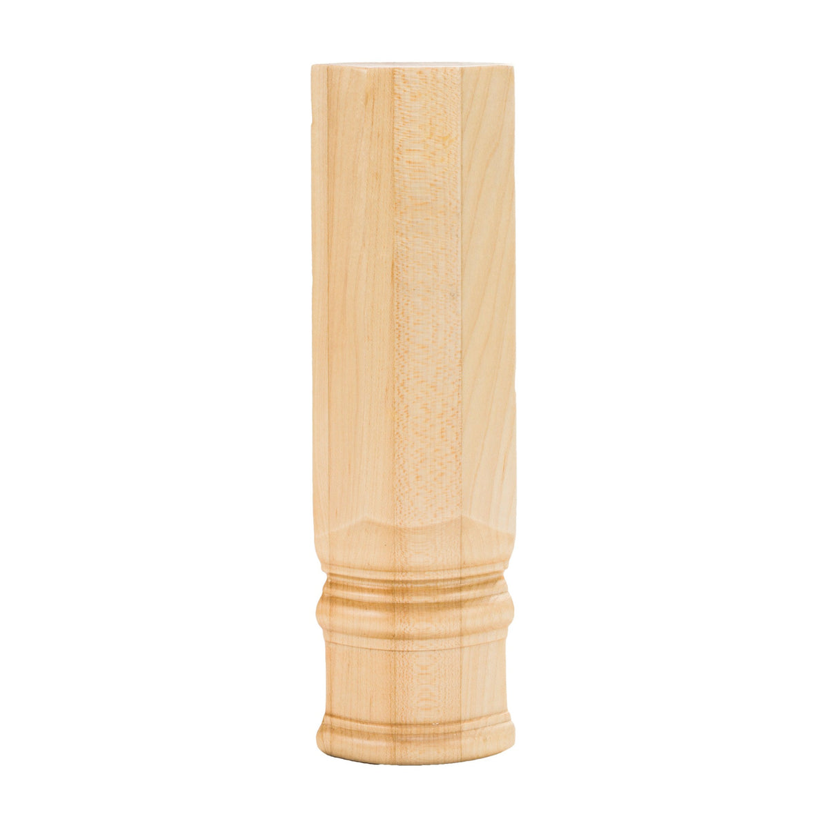 Traditional Wood Transition Block with Beveled Edge, alternate view