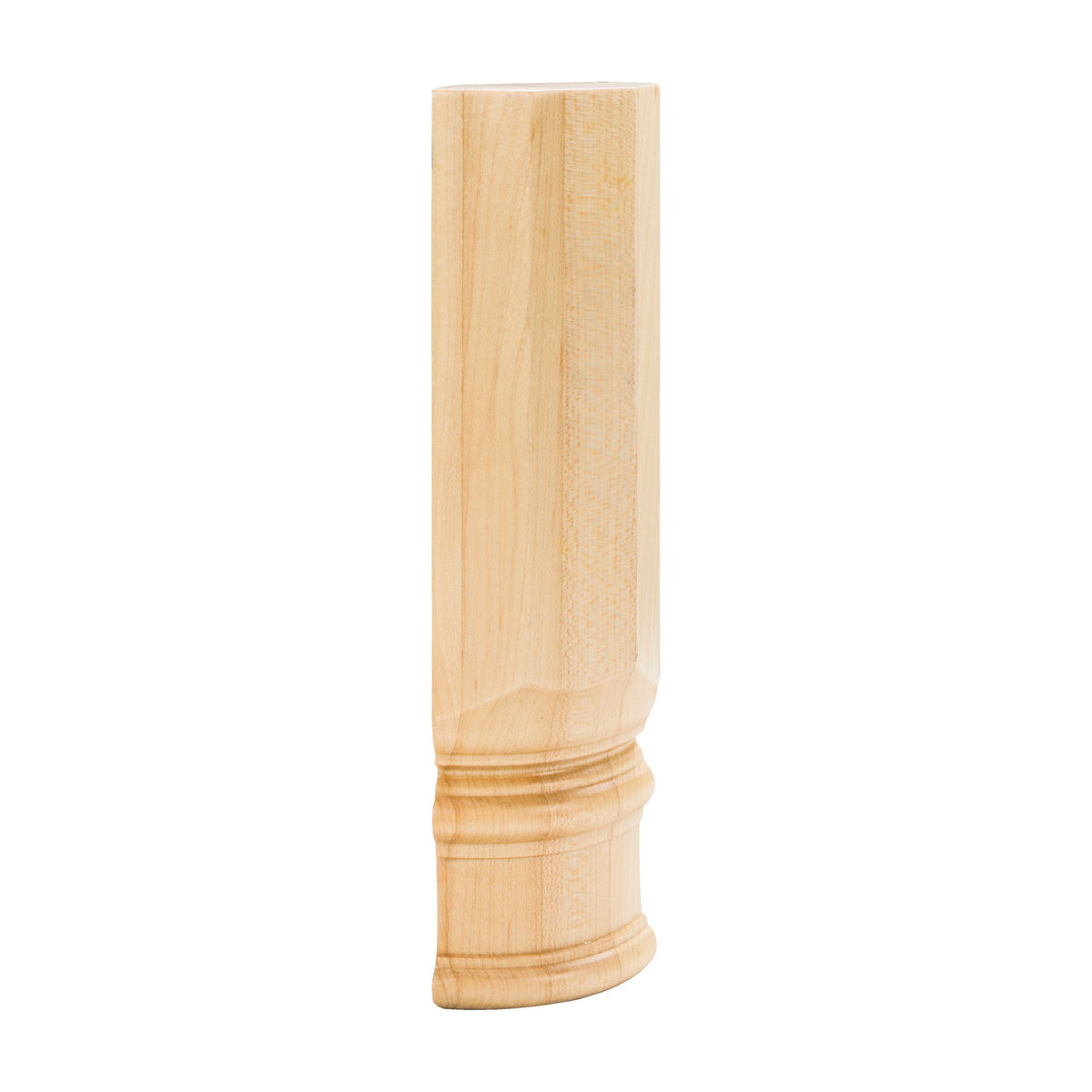 Traditional Wood Transition Block with Beveled Edge, alternate view