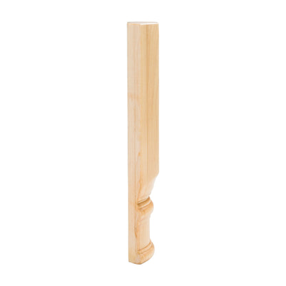 Traditional Wood Transition Block with Beveled Edge, alternate view
