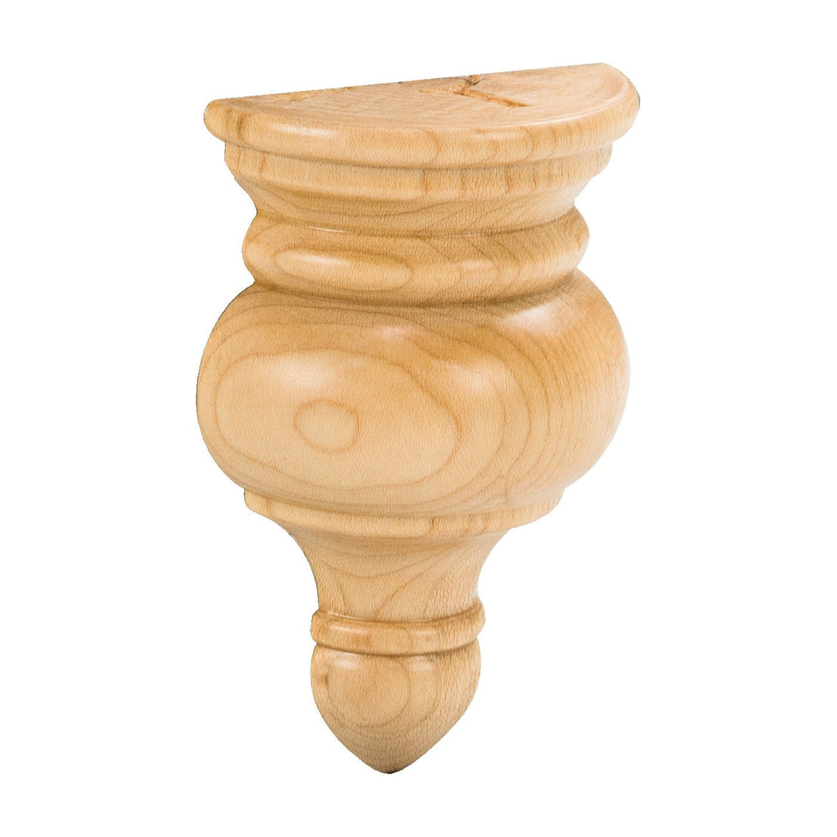 Traditional Wood Transition Finial, alternate view