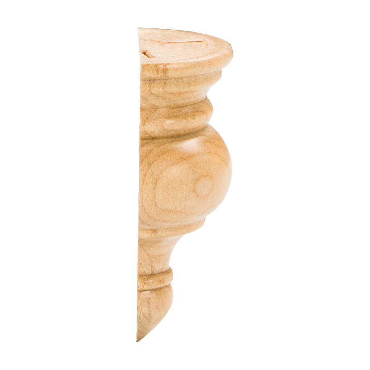 Traditional Wood Transition Finial, alternate view