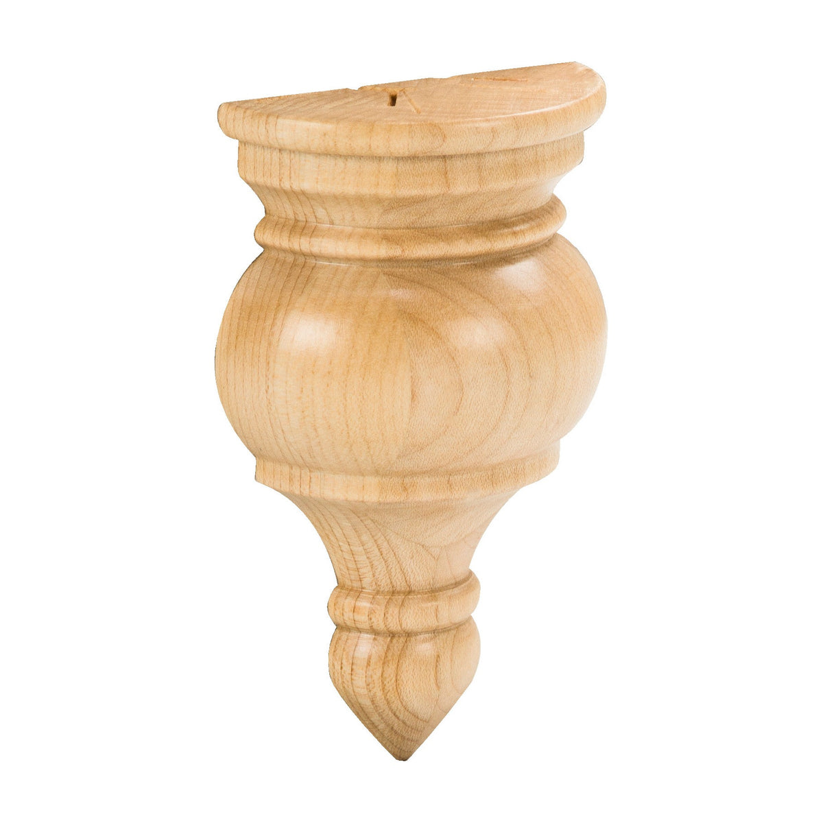 Traditional Wood Transition Finial, alternate view