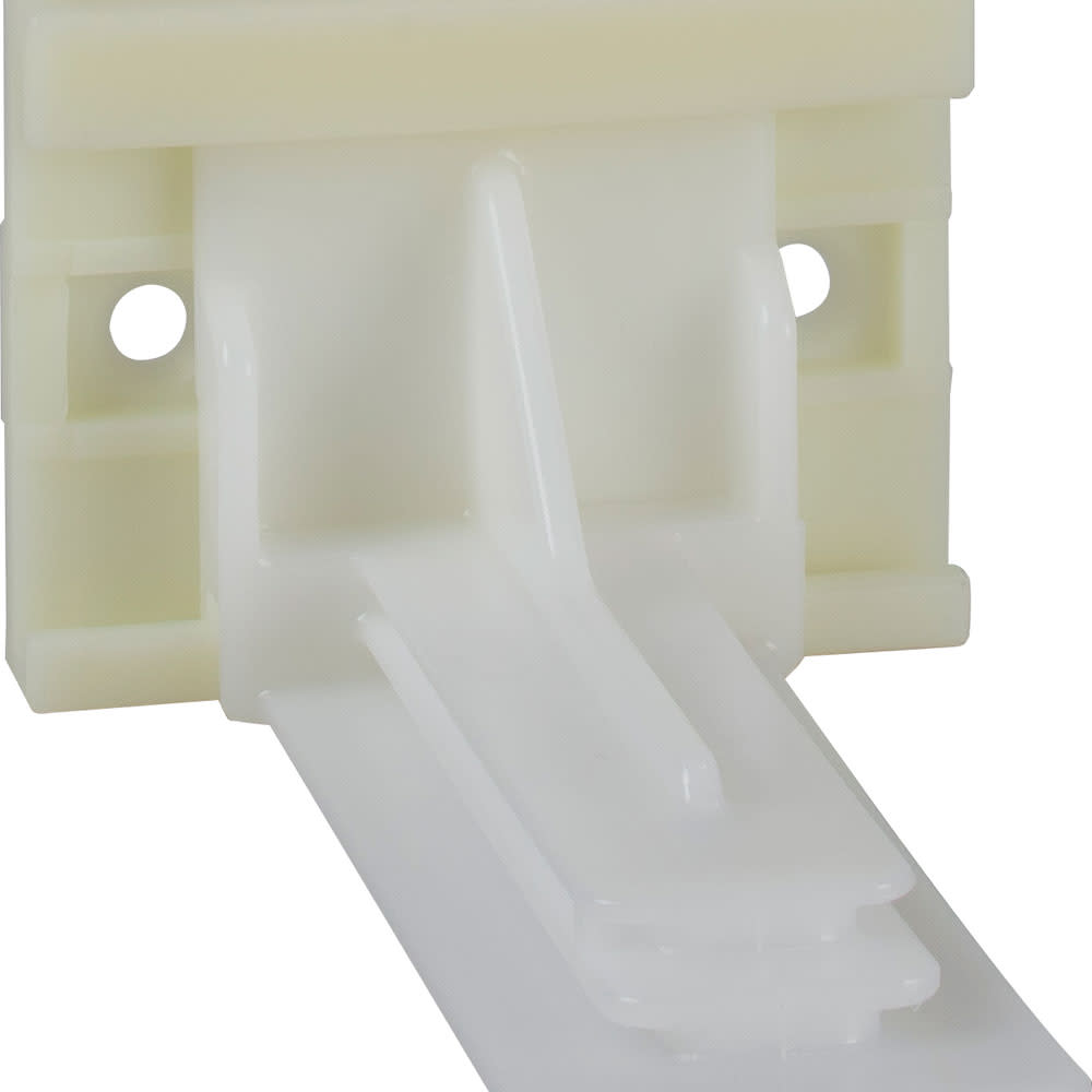 Undermount Drawer Slide Rear Bracket, Adjustable Plastic, for USE Series