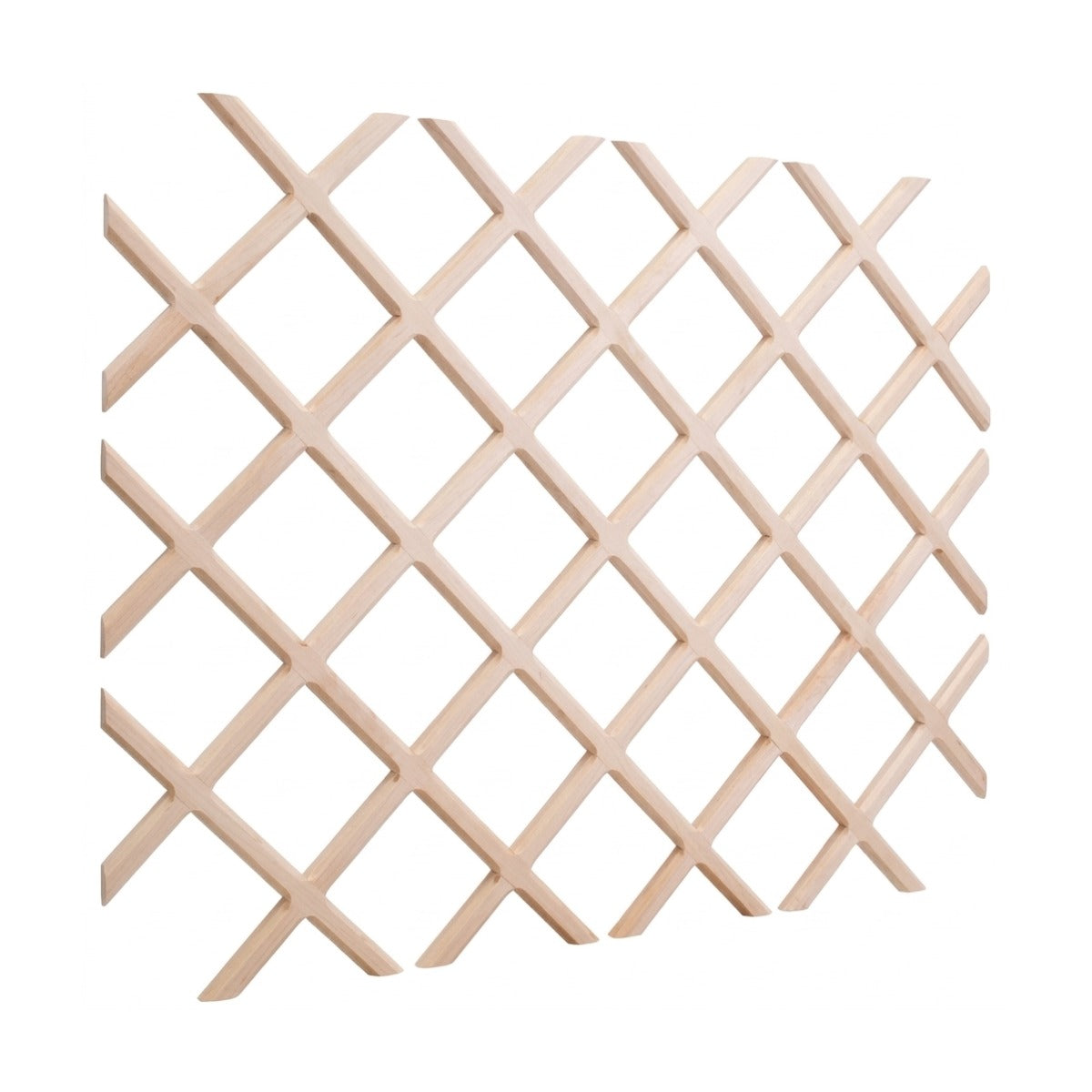 Valentino Alder Wine Bottle Lattice in Maple