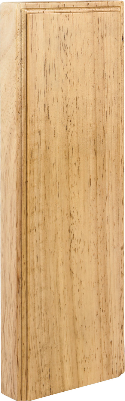 Wood Plinth Block, 10" x 3-1/2" x 7/8"