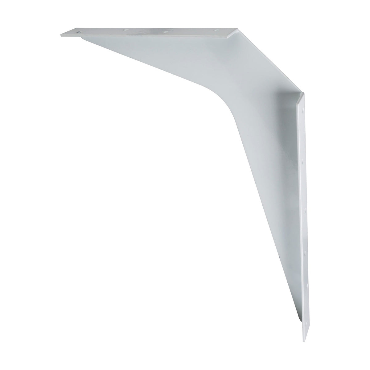 Workstation Bracket, Sold by the Pair, 8" x 12", White