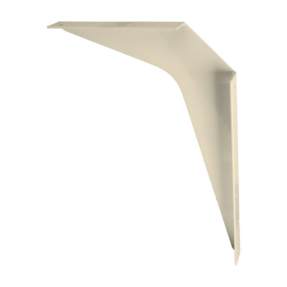 Workstation Bracket, Sold by the Pair, 12" x 18", Almond