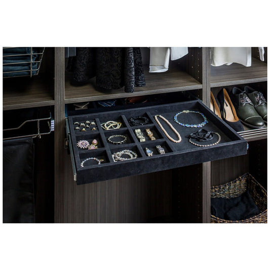 Wren Felt 10-Compartment Jewelry Organizer Drawer