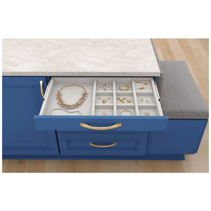 Wren Felt 10-Compartment Jewelry Organizer Drawer