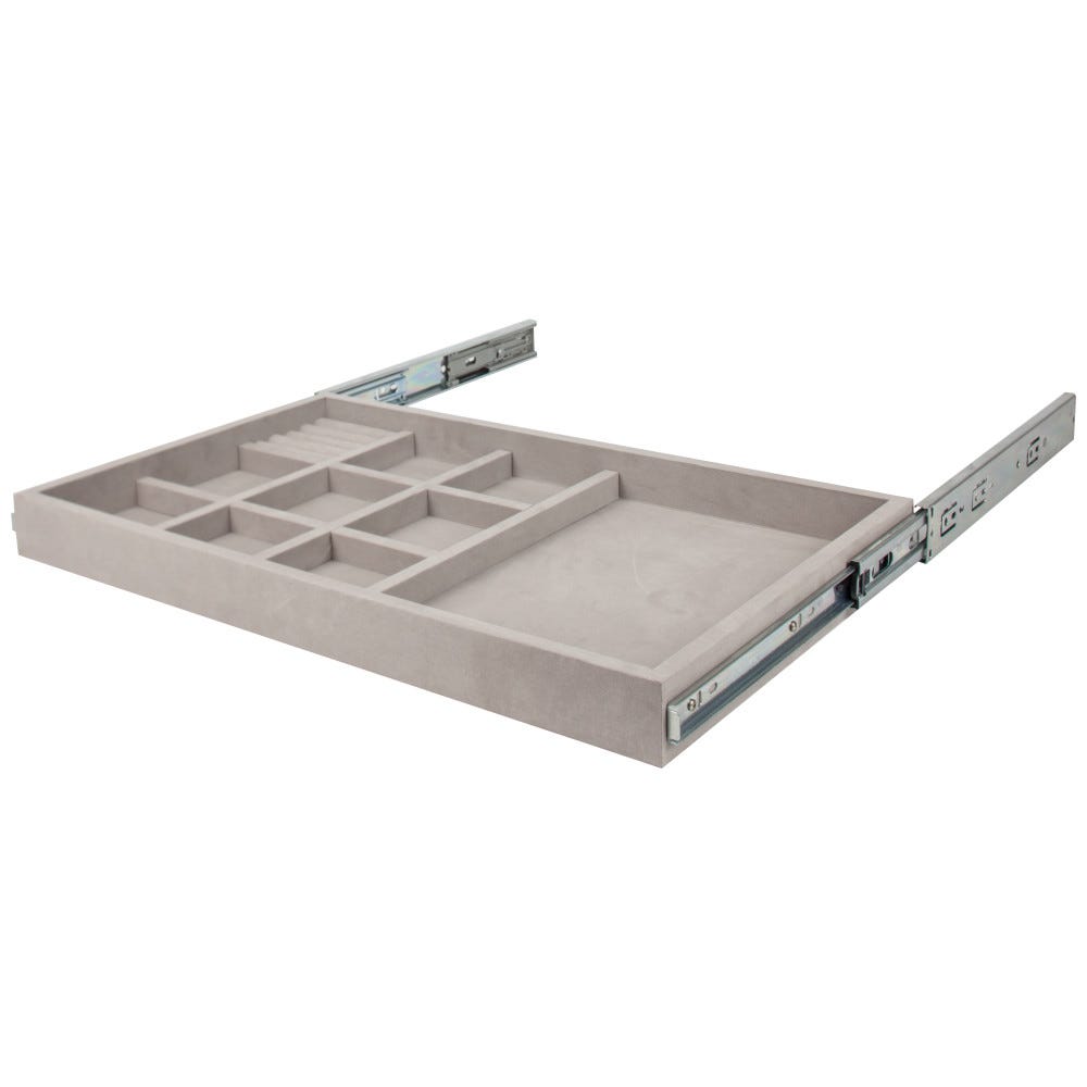 Wren Felt 10-Compartment Jewelry Organizer Drawer