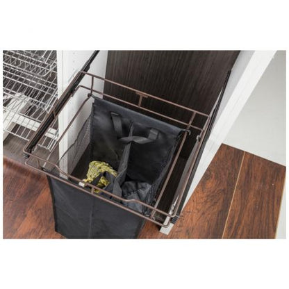 Xiomara Pullout Canvas Hamper with Removable Laundry Bag