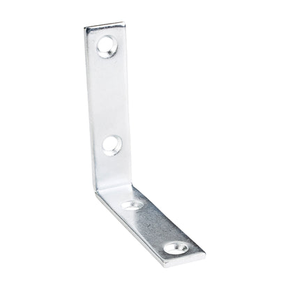 Zinc Plated Corner Brace, 2-1/2" x 2-1/2"
