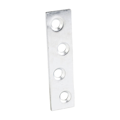 Zinc Plated Mending Plate, 2-1/2" x 5/8"