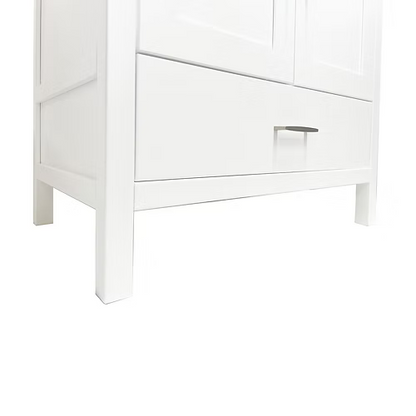 Catalina 36" Freestanding Bathroom Vanity with Solid Surface Integrated Sink Top