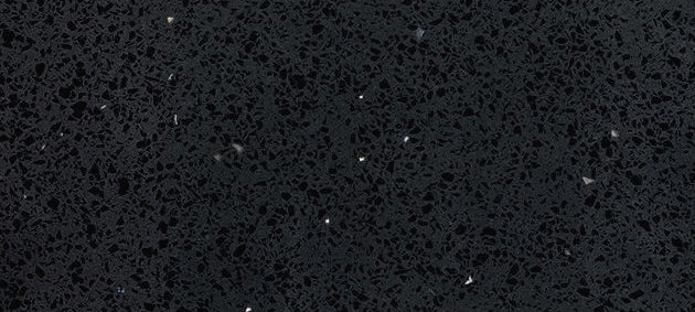 HC-Black Crystal Quartz Slab
