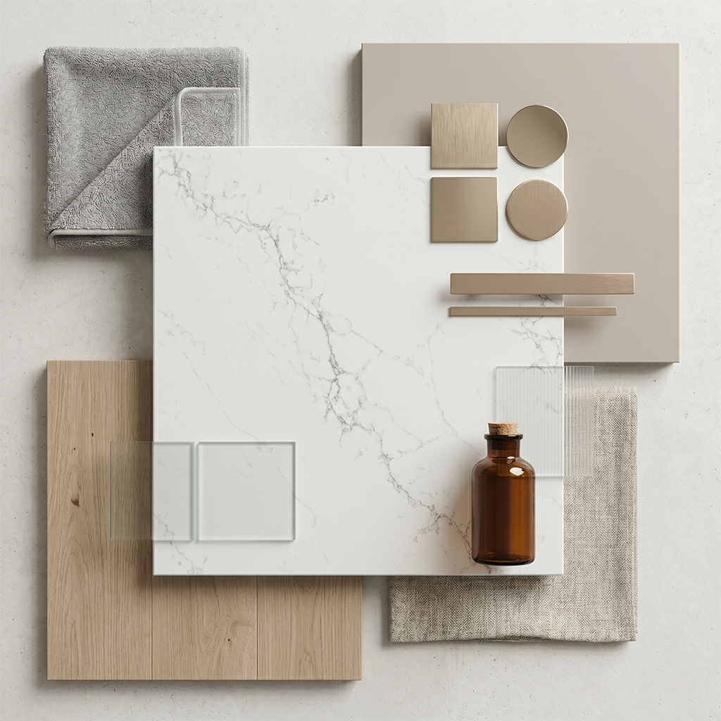 HC-Calacatta Cloud Quartz Slab