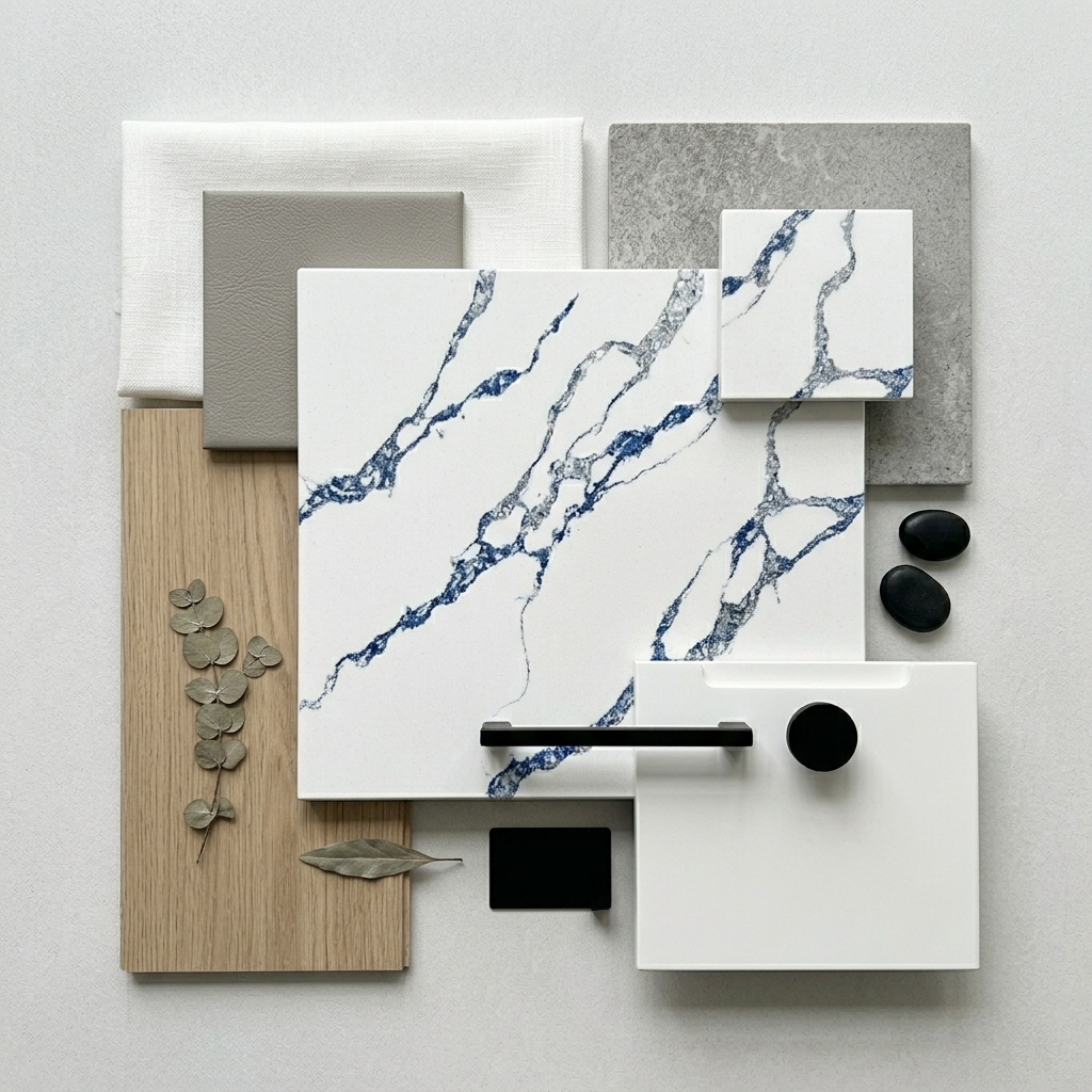 HC-Calacatta Millan Quartz Slab