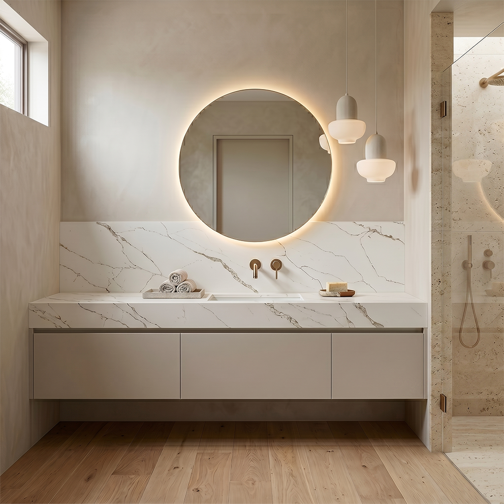 HC-Calacatta Nova Quartz Slab