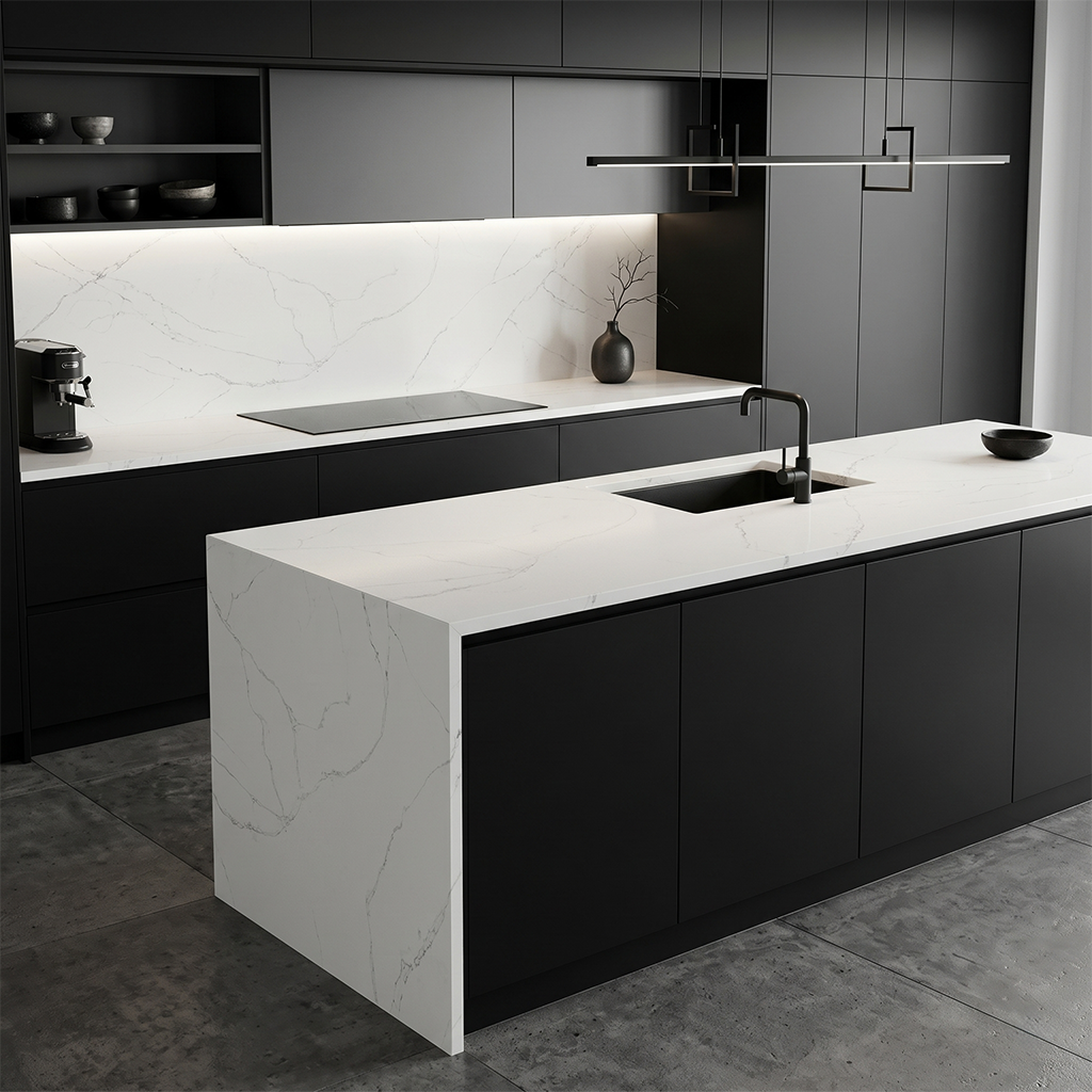 HC-Calacatta Orion Quartz Slab