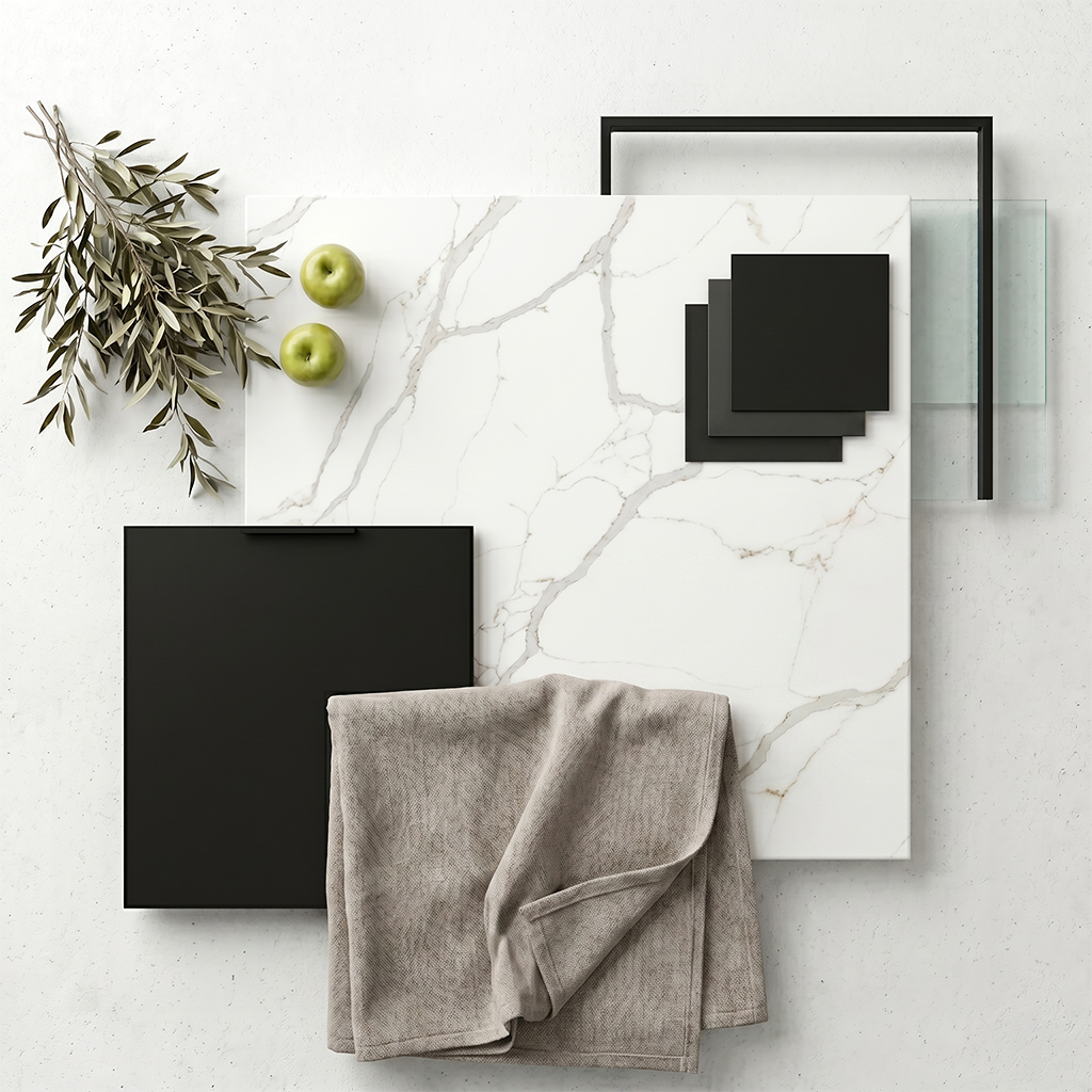 HC-Calacatta Queen Quartz Slab
