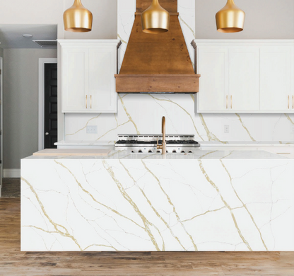 HC-Calacatta Roma Quartz Slab