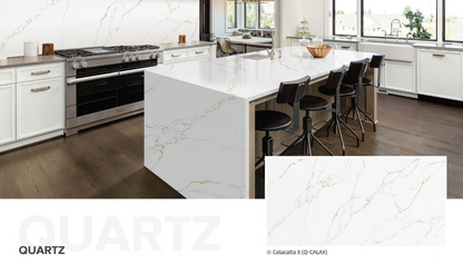 HC-Calacatta X Quartz Slab