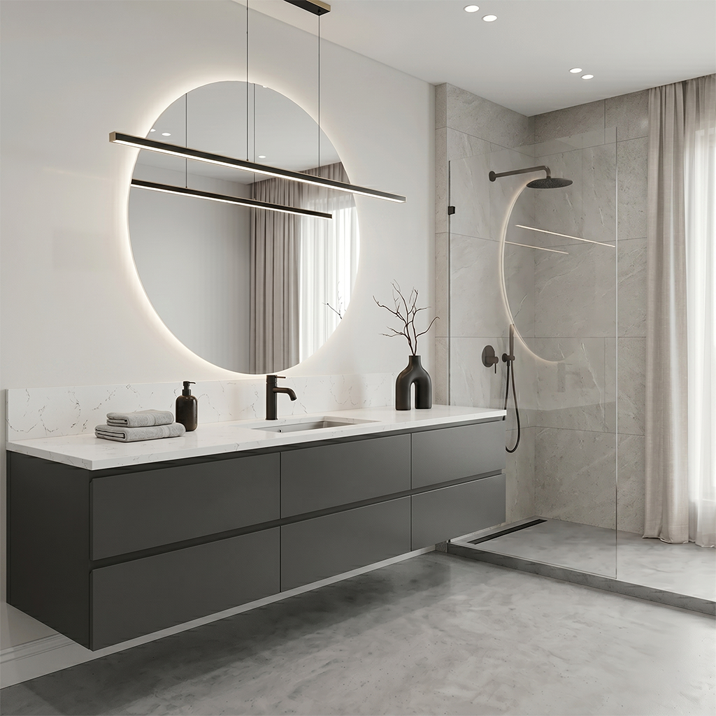 HC-Carrara White Quartz Slab