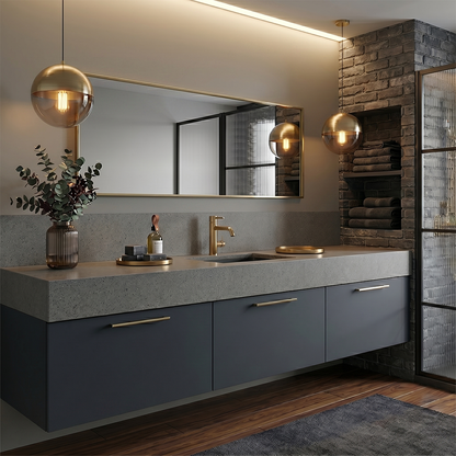 HC-Concrete Dark Quartz Slab