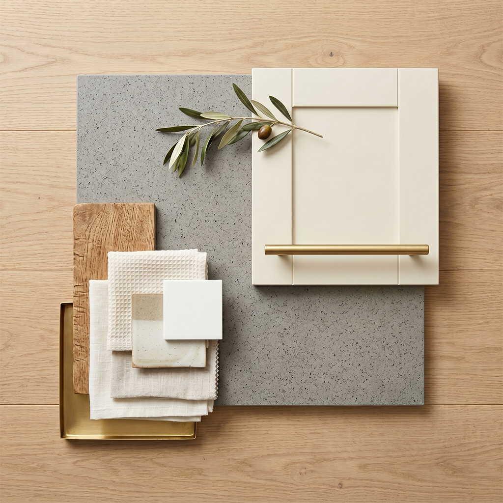 HC-Concrete Light Quartz Slab