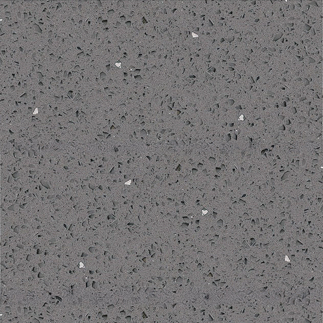 HC-Grey Crystal Quartz Slab